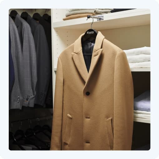 Dry Cleaners Near Me Suit on Hanger