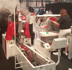 We learned about new ways to clean and press clothes at The Clean Show.