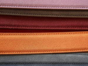 Picture representing how to care for leather