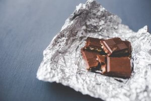 Picture representing how to get chocolate stains out of fall fabrics