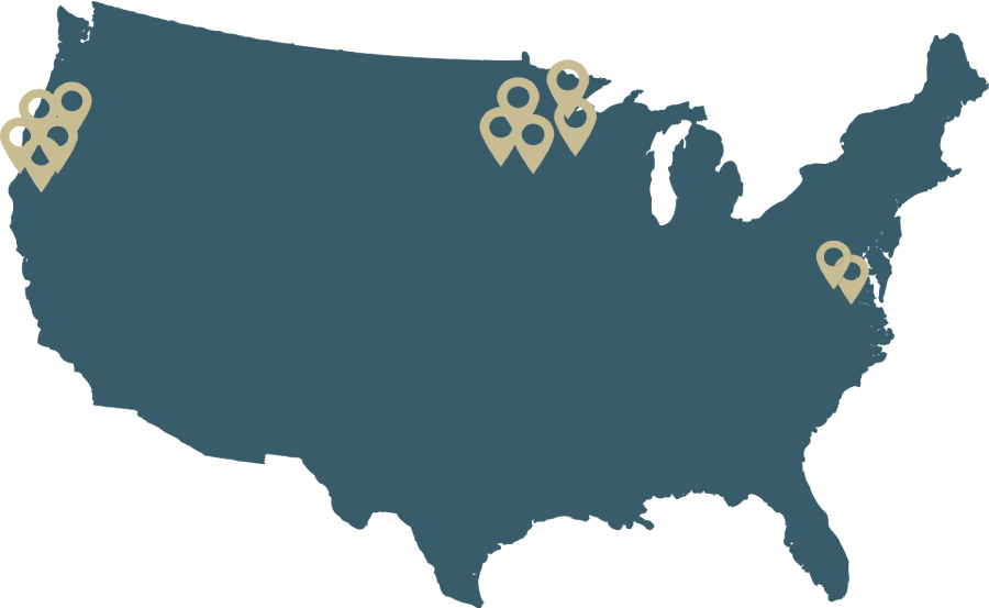 Serving Minneapolis-St. Paul, Washington D.C. and the San Francisco Bay Area